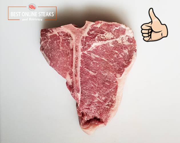 Good Marbling for a USDA Choice Steak