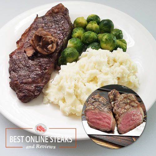 Our Stockyard Reviews: USDA PRIME NY STRIP 10 oz $35 each