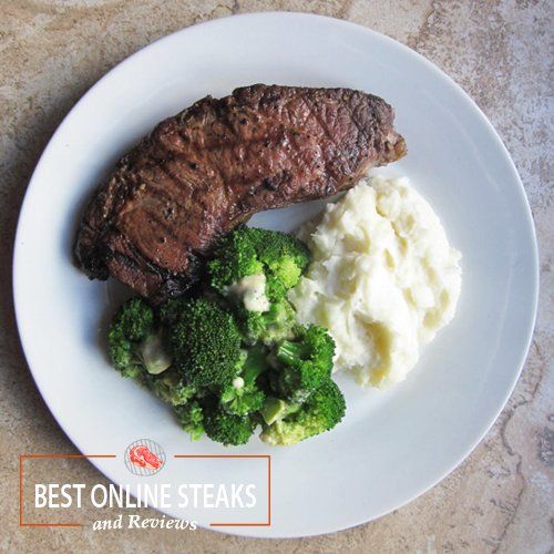 USDA Choice NY Strip Steak from FreshDirect