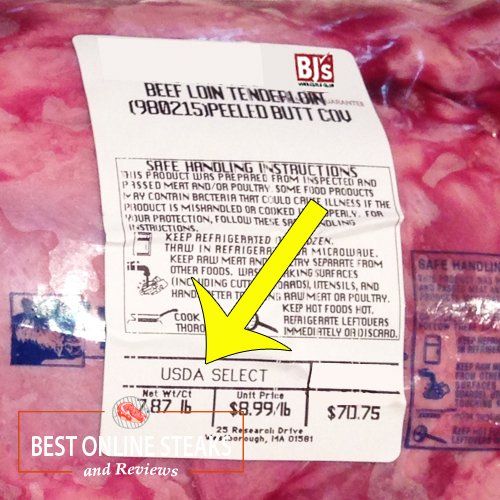 USDA Select Filet Mignon from BJ's Wholesale