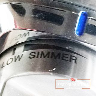 Adjust burner to the lowest setting you have and let it cook on the stove for four hours stirring, every 30 minutes.