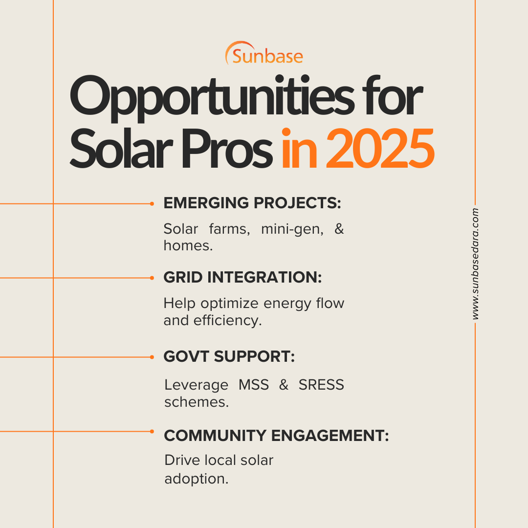 Opportunities for Solar Professionals in 2025