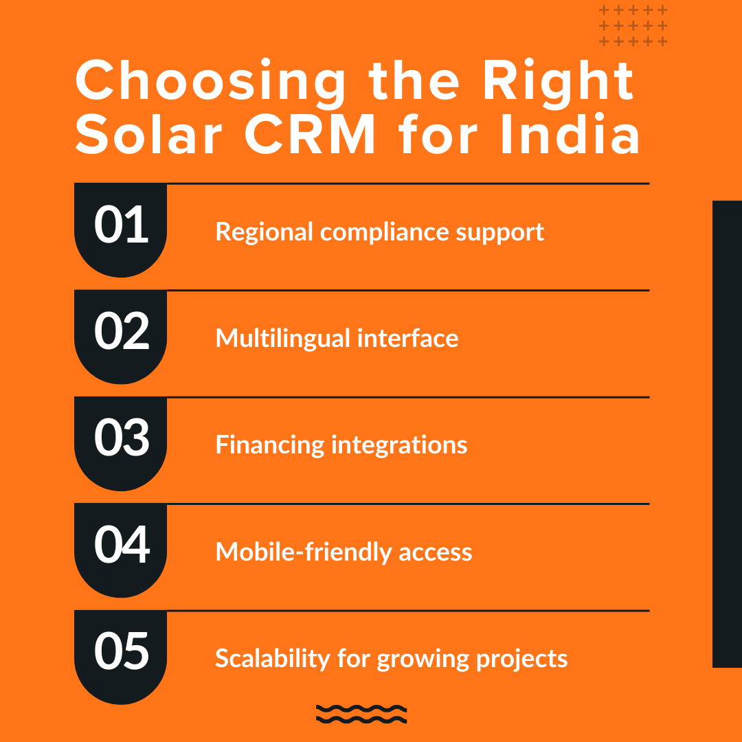 Choosing the Right Solar CRM for India