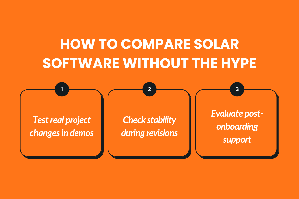 How to Compare Solar Software Without Falling for Marketing Hype?