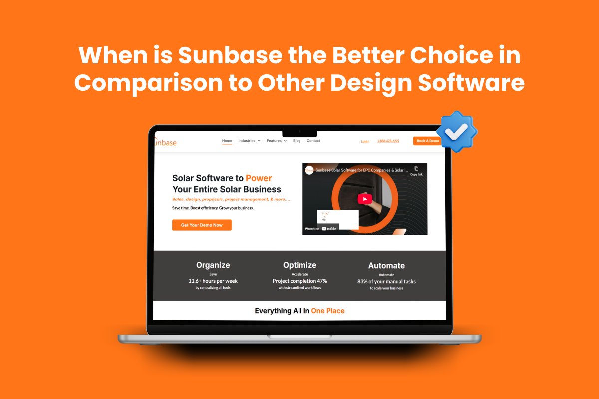 When is Sunbase the Better Choice in Comparison to Other Design Software?