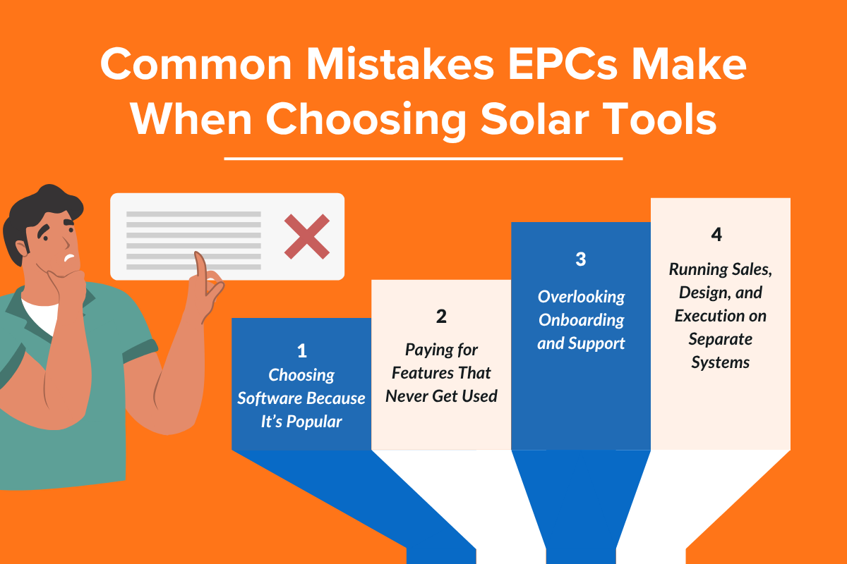 Common Mistakes EPCs Make When Choosing Solar Tools