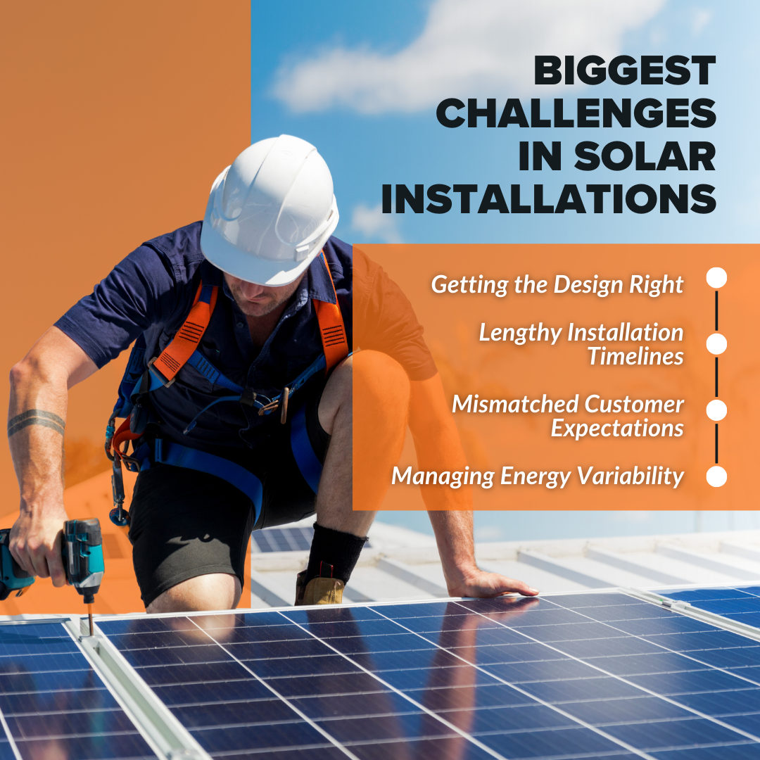 The Biggest Challenges in Solar Installations