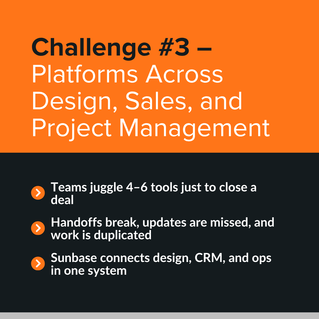Platforms Across Design, Sales, and Project Management