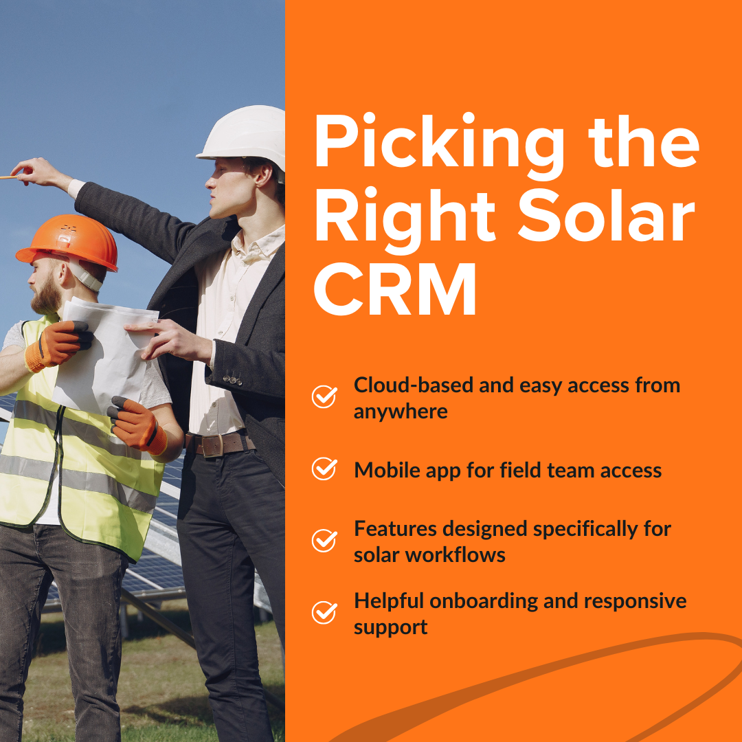 Choosing the Right Solar CRM