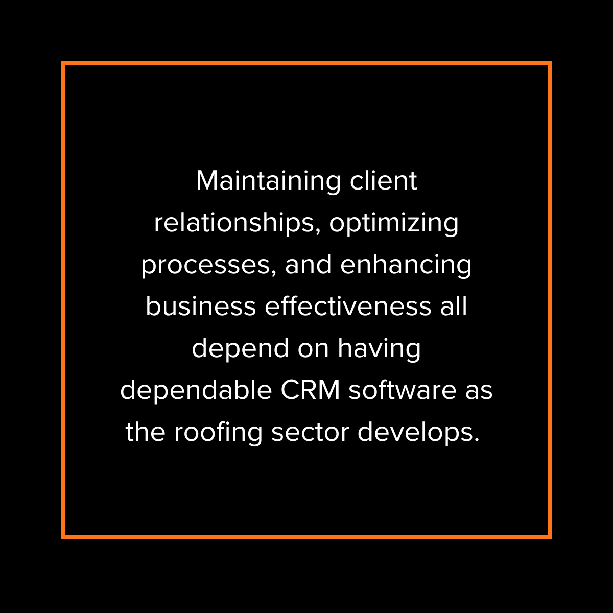 Roofing CRM