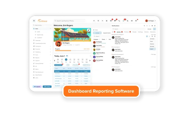 Dashboard Reporting Software