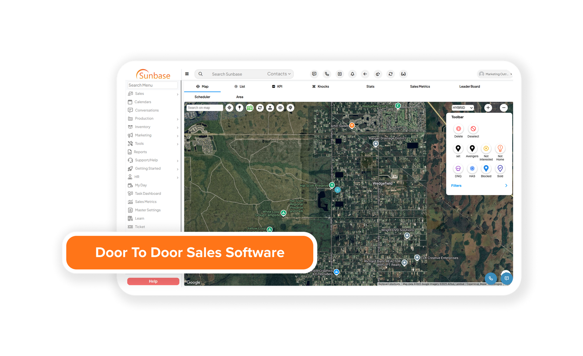 Sunbase Canvassing Software
