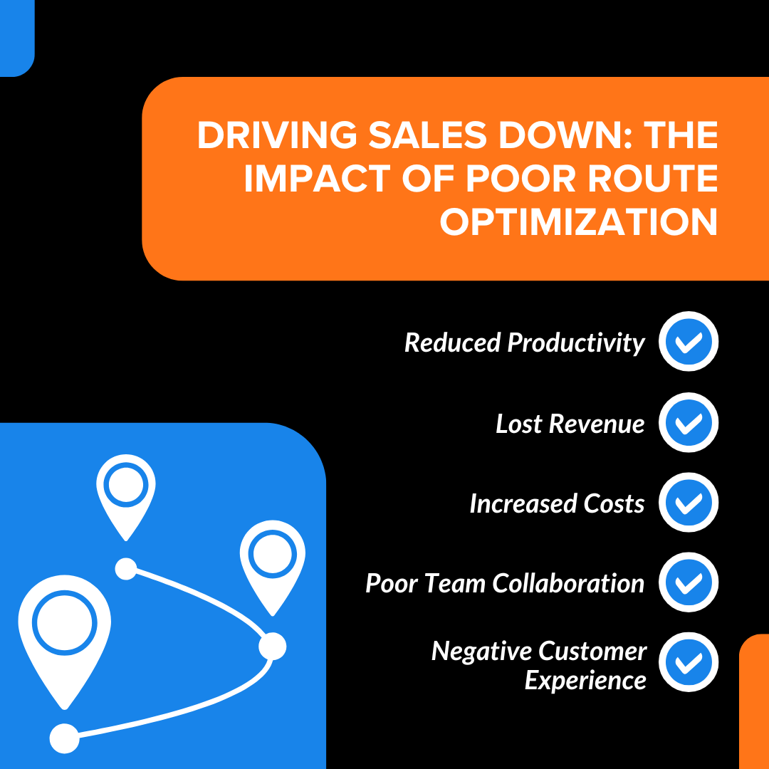 Driving Sales Down: The Impact of Poor Route Optimization