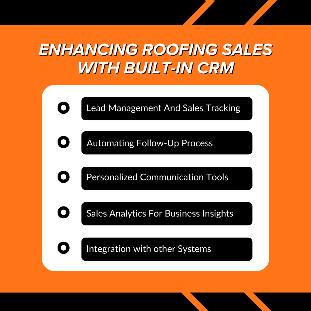 Enhancing Roofing Sales with Built-in CRM