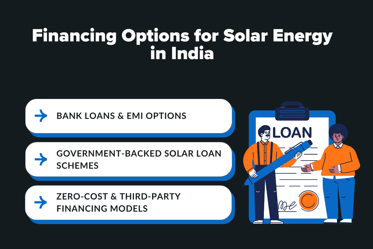 Financing Options for Solar Energy in India