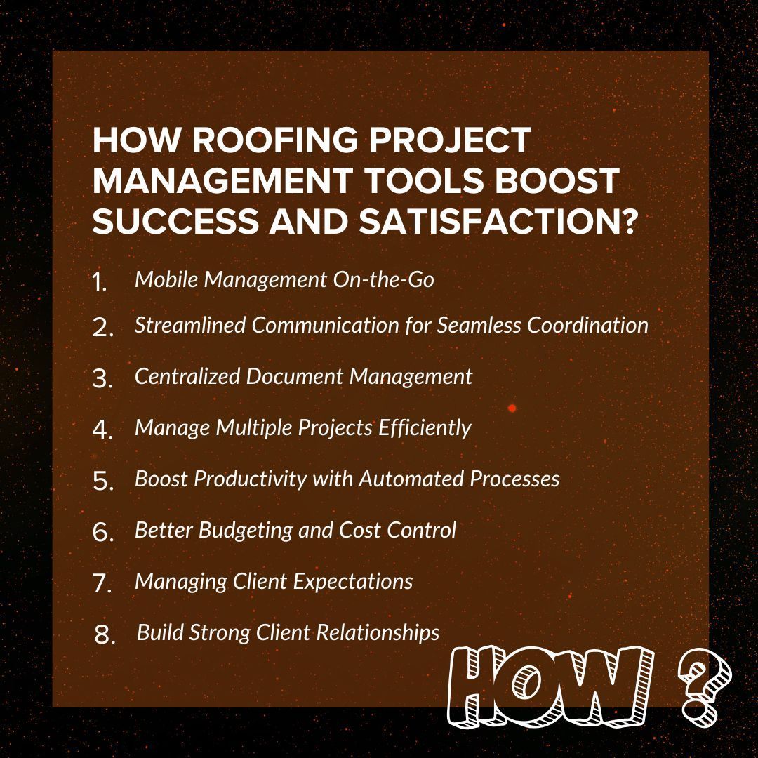 How Roofing Project Management Tools Boost Success and Satisfaction?