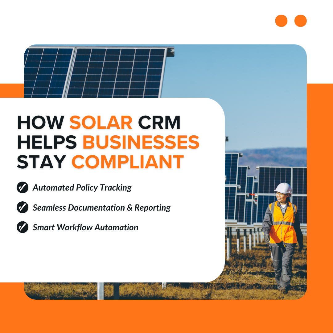 How Solar CRM Helps Businesses Stay Compliant