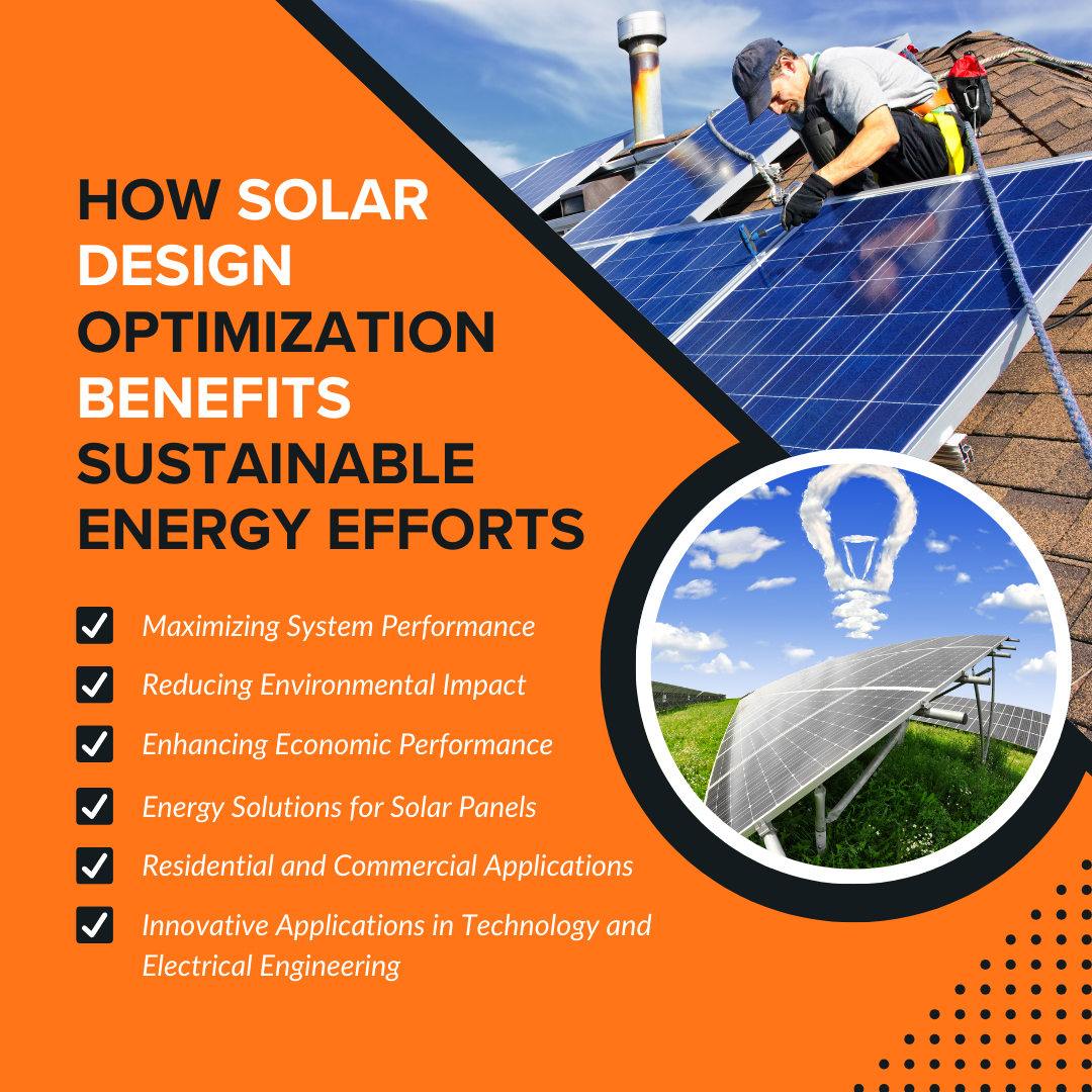 How Solar Design Optimization Benefits Sustainable Energy Efforts