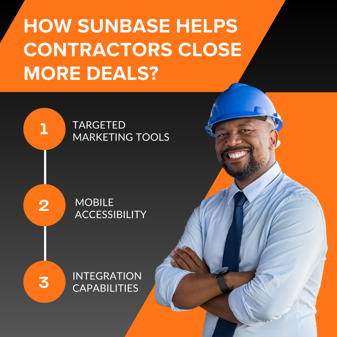 How Sunbase Helps Contractors Close More Deals?