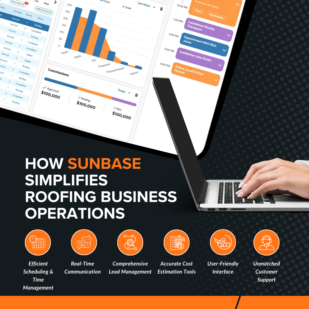 How Sunbase Simplifies Roofing Business Operations