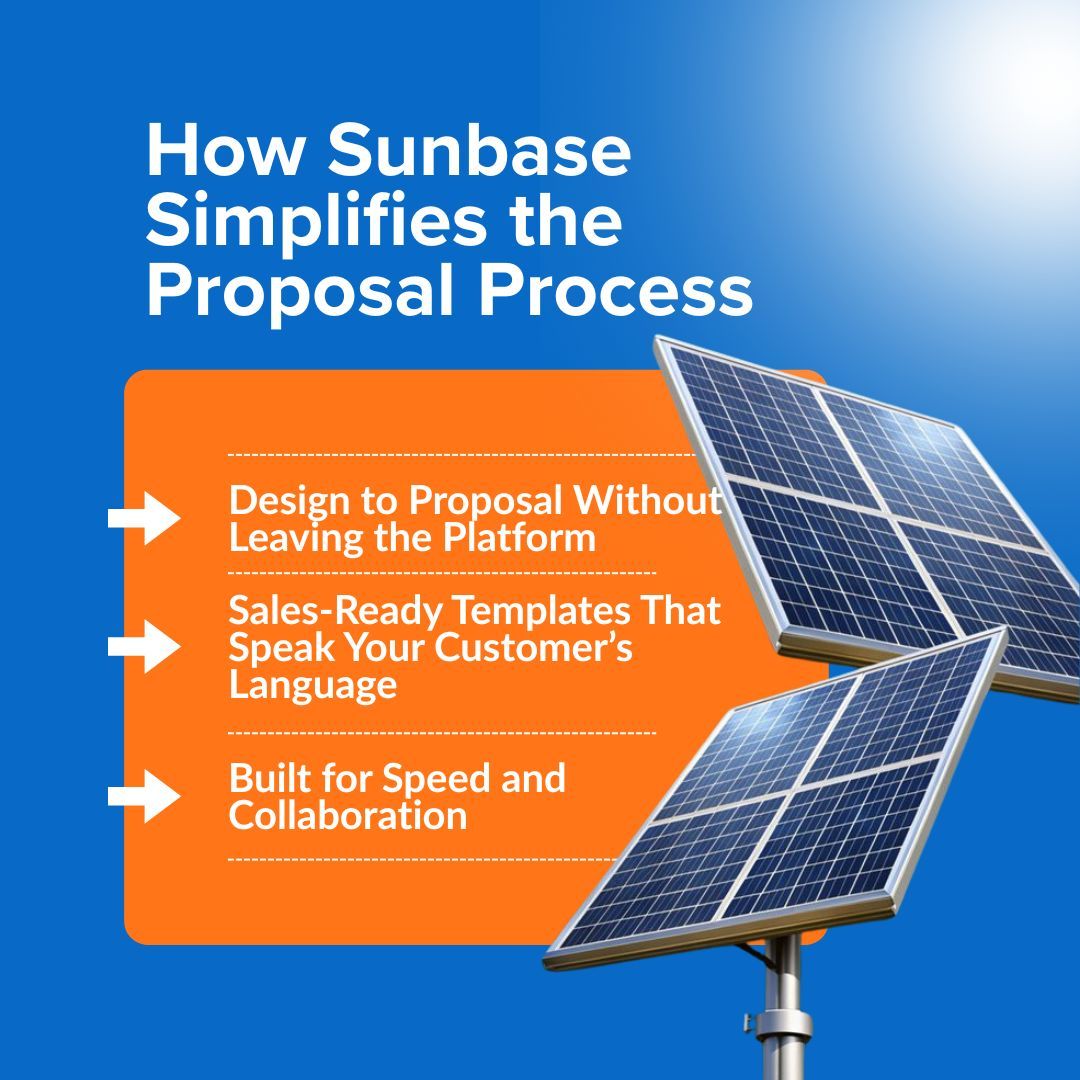 How Sunbase Simplifies the Proposal Process