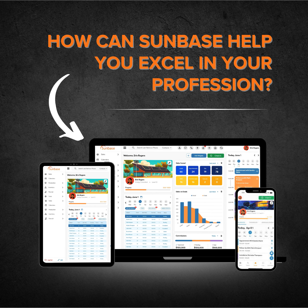 How can Sunbase help you excel in your profession?