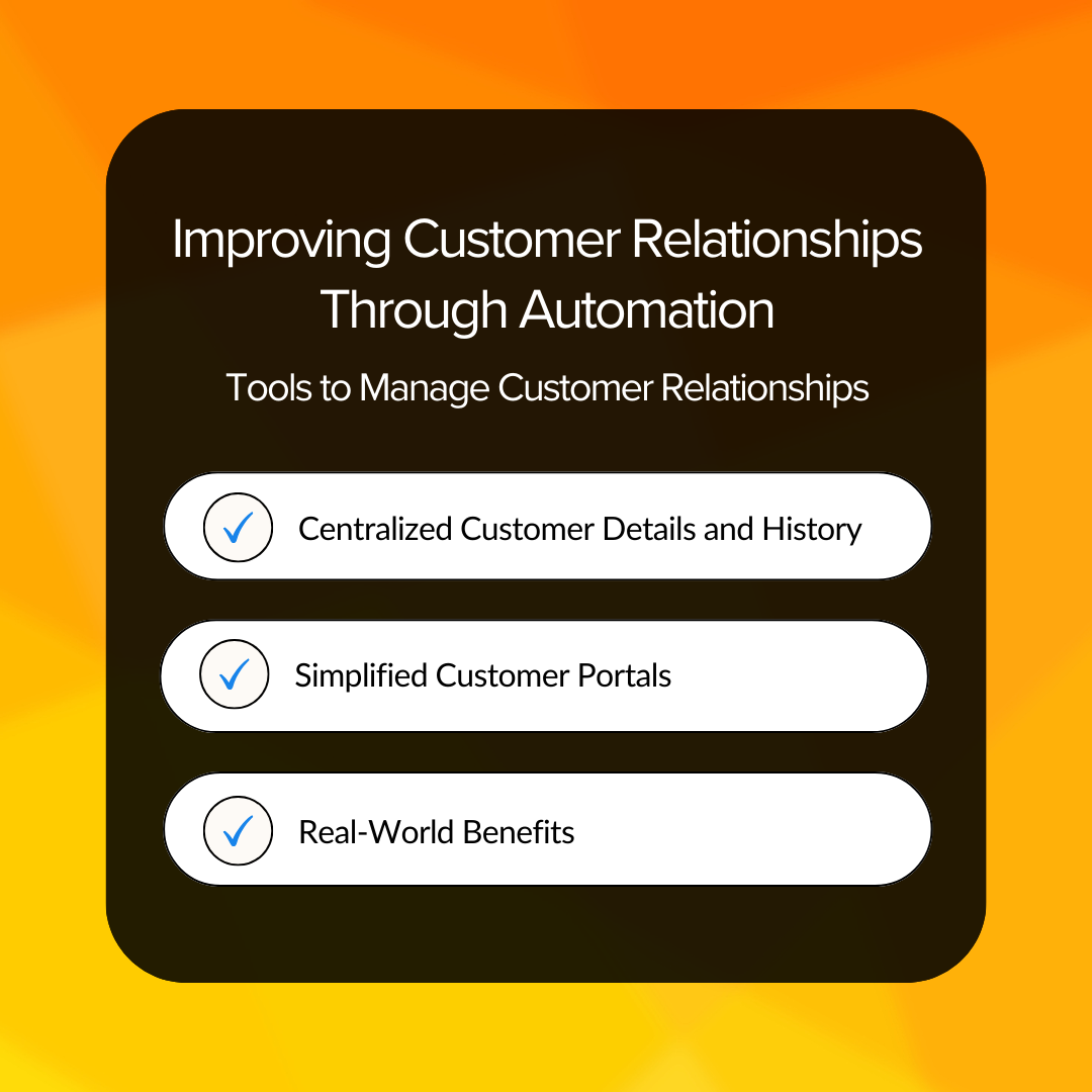 Improving Customer Relationships Through Automation