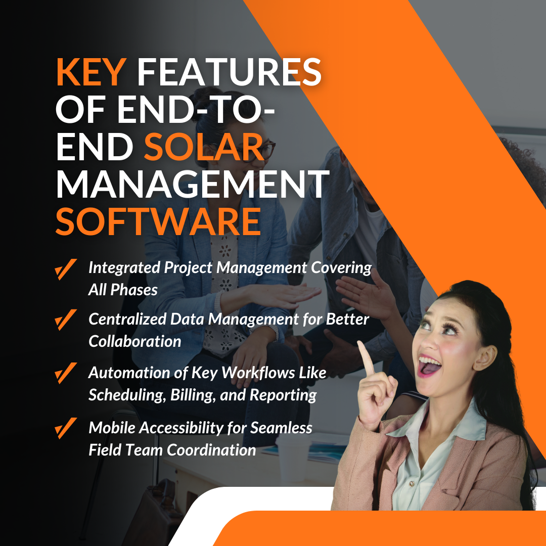 Key Features of End-to-End Solar Management Software