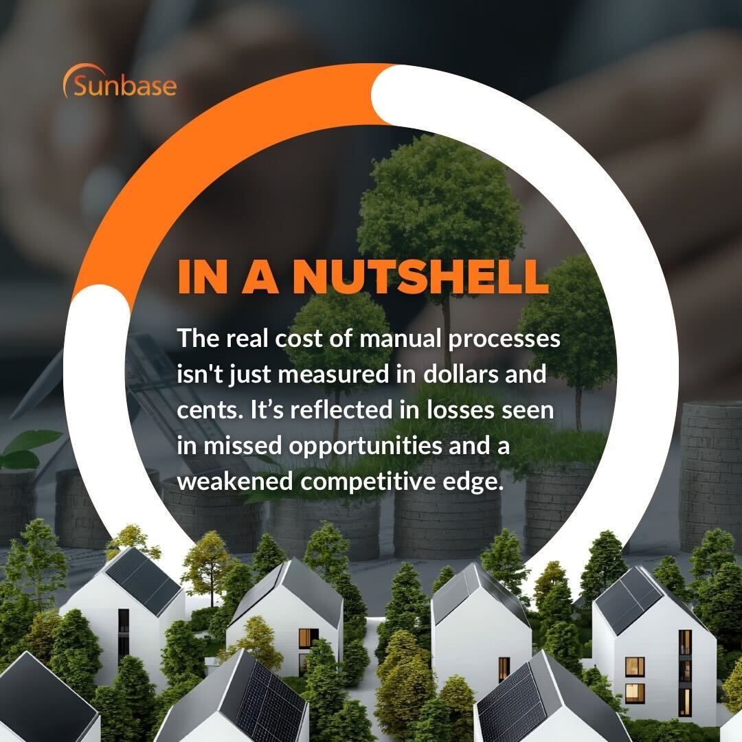 The real cost of manual processes isn't just measured in dollars and cents. It’s reflected in losses seen in missed opportunities and a weakened competitive edge.