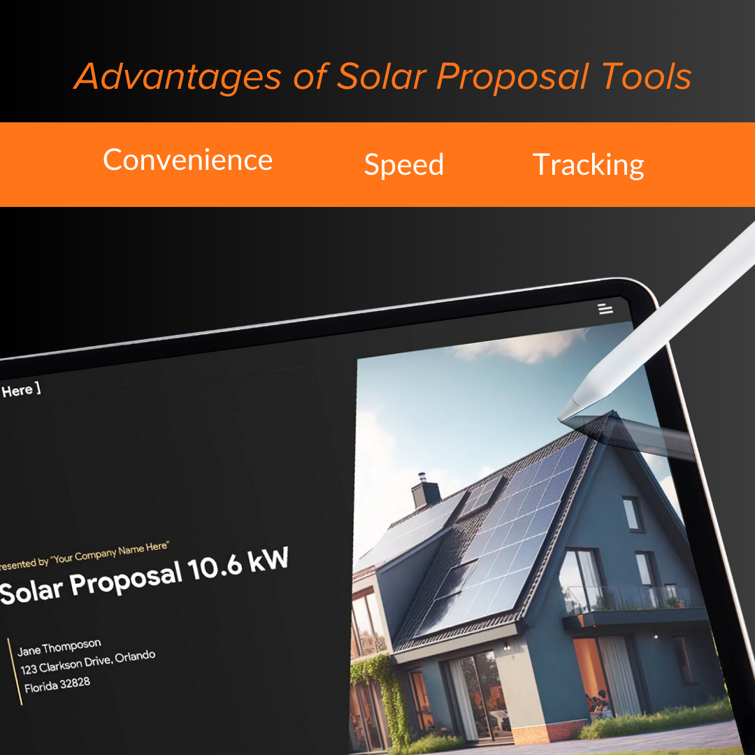 Need of Solar Proposal Tools