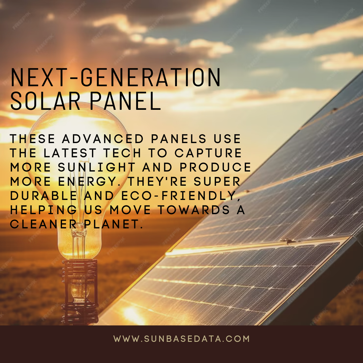 Next Generation solar panel