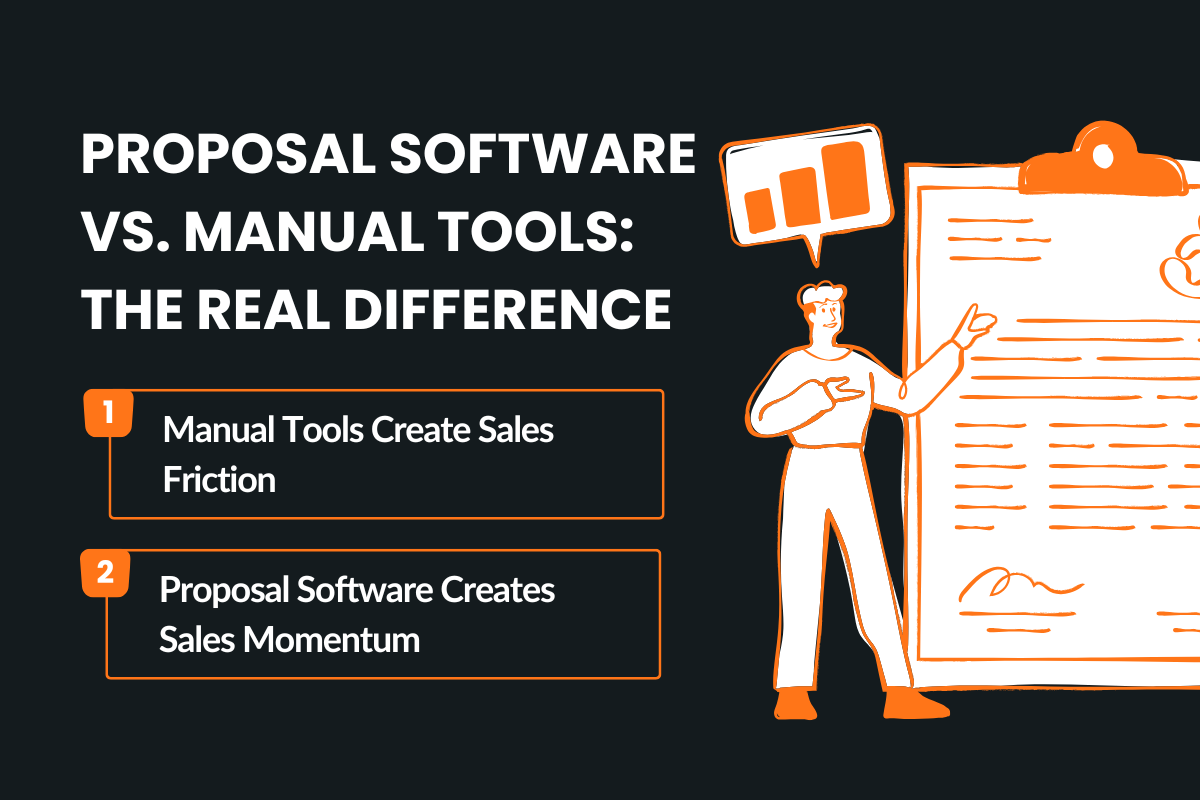 Proposal Software vs. Manual Tools: The Real Difference