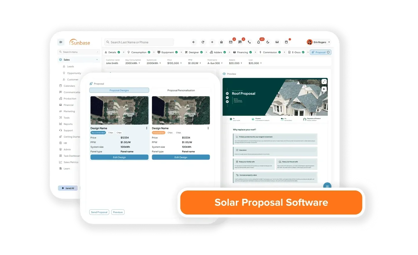 Solar Proposal Software