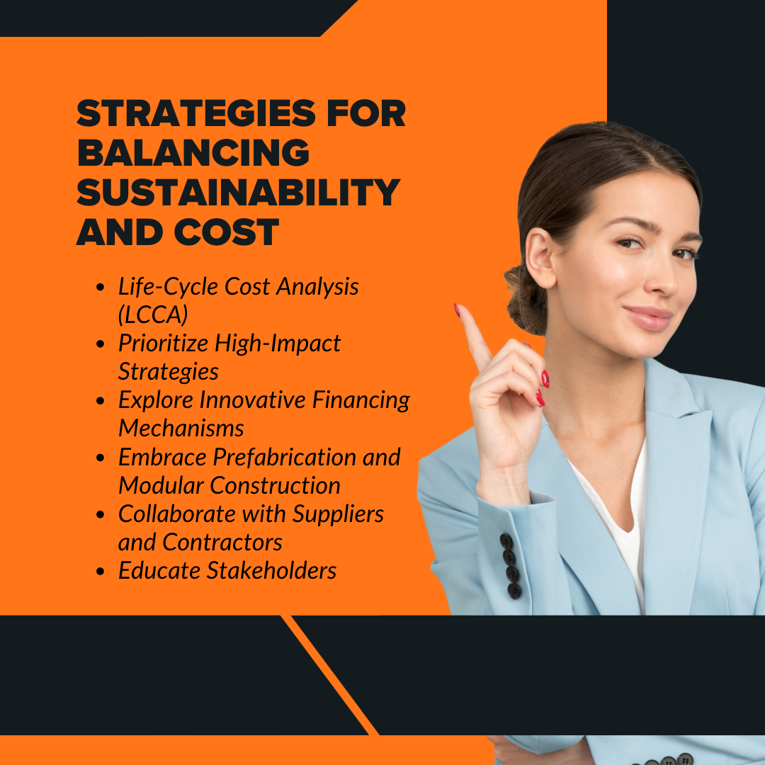 Strategies for Balancing Sustainability and Cost