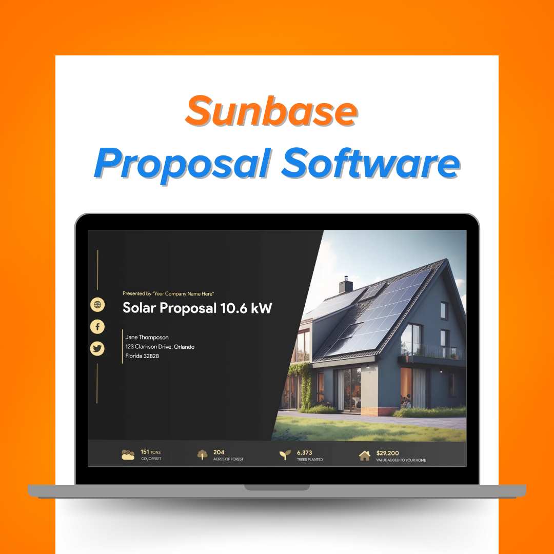 Sunbase Proposal Software 