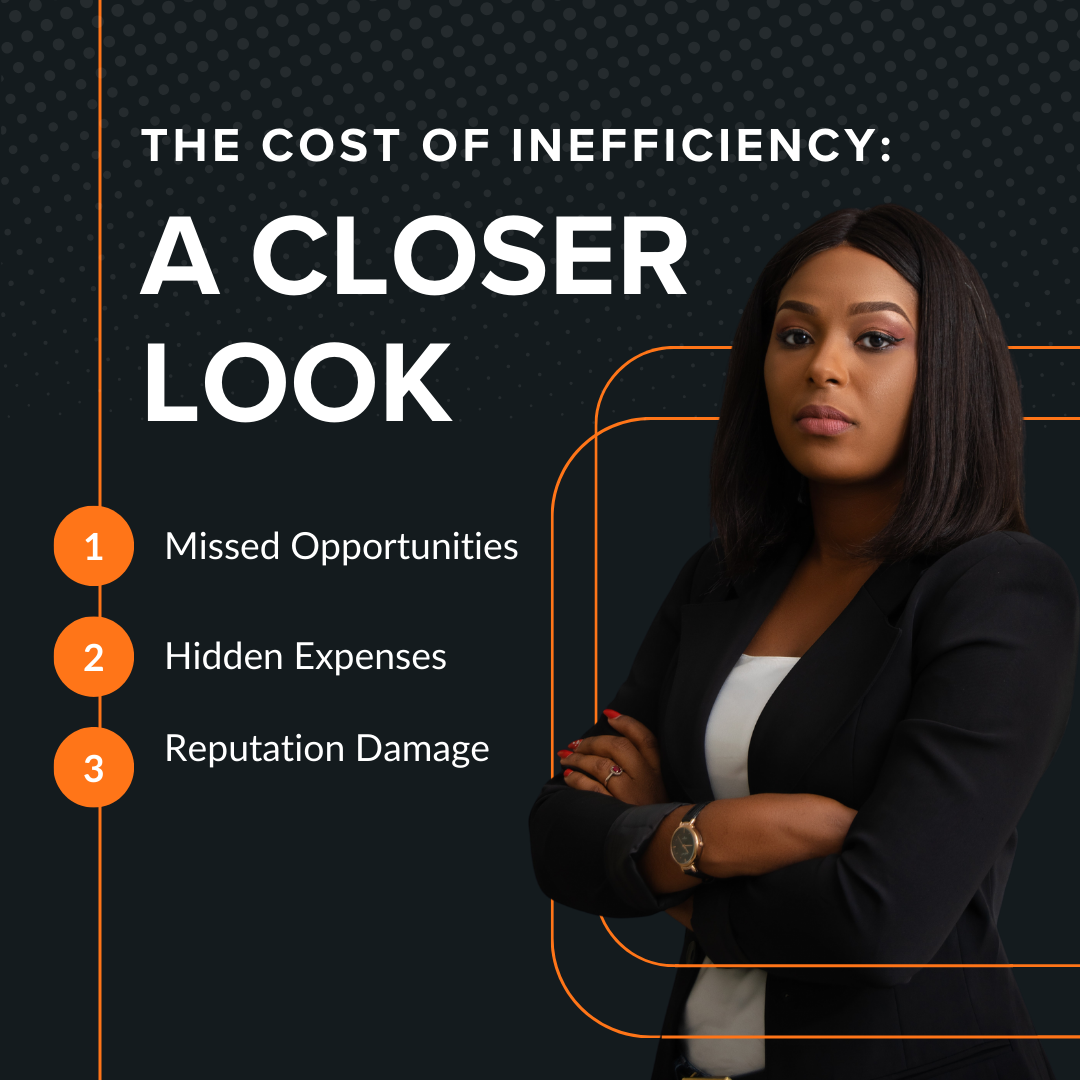 The Cost of Inefficiency: A Closer Look