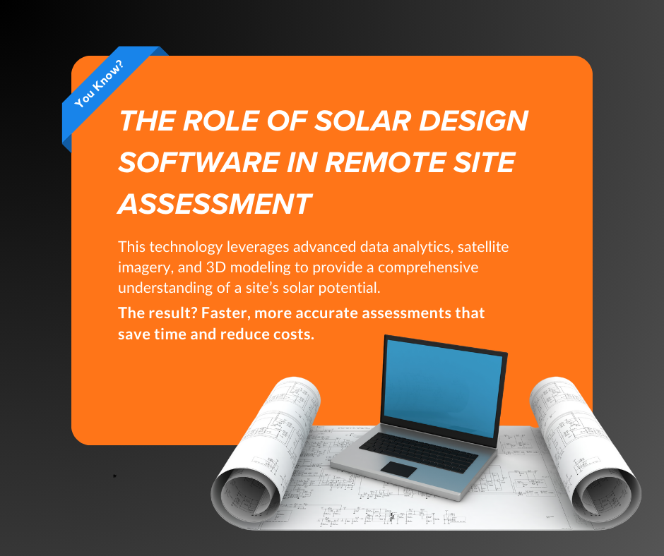 The Role of Solar Design Software in Remote Site Assessment