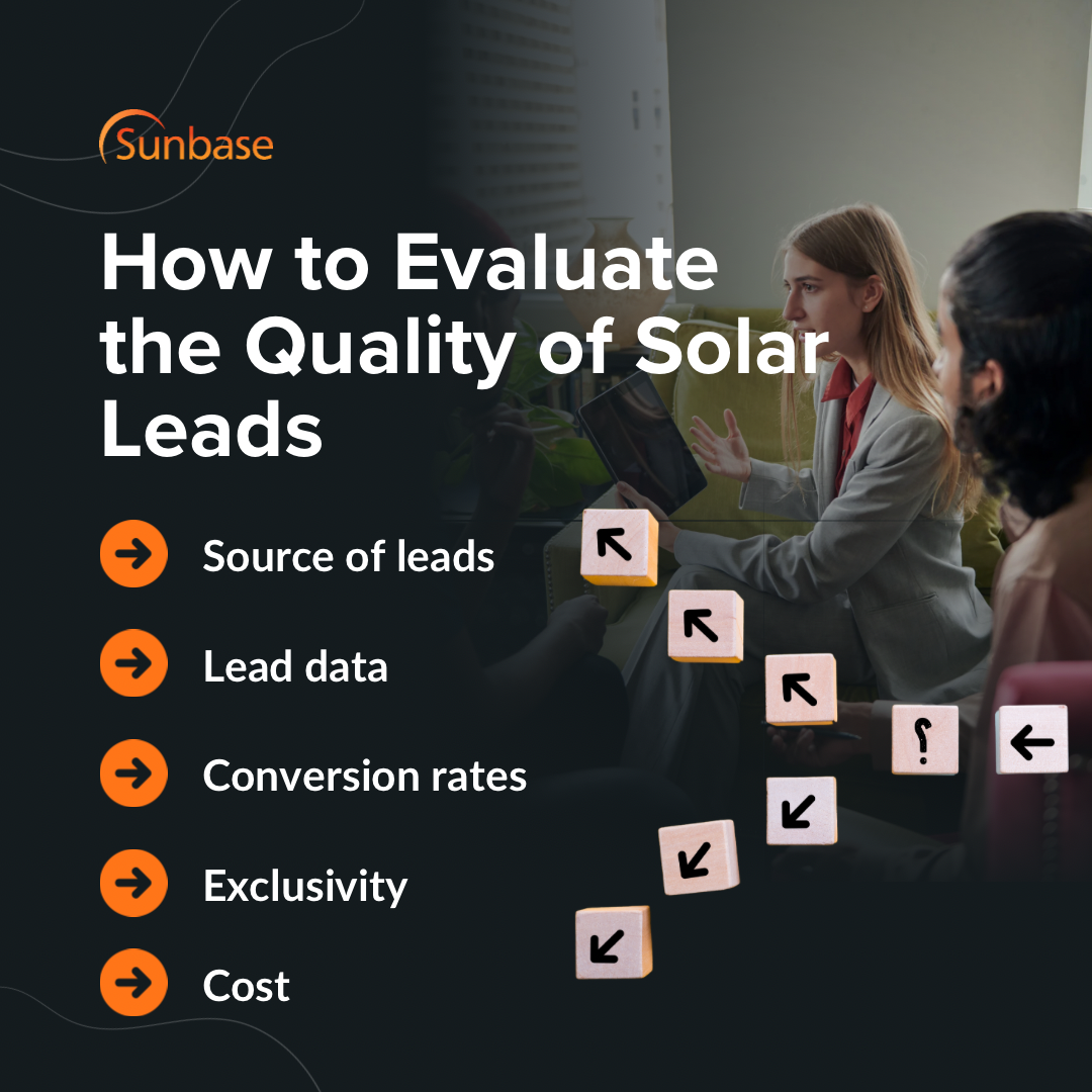 How to Evaluate the Quality of Solar Leads