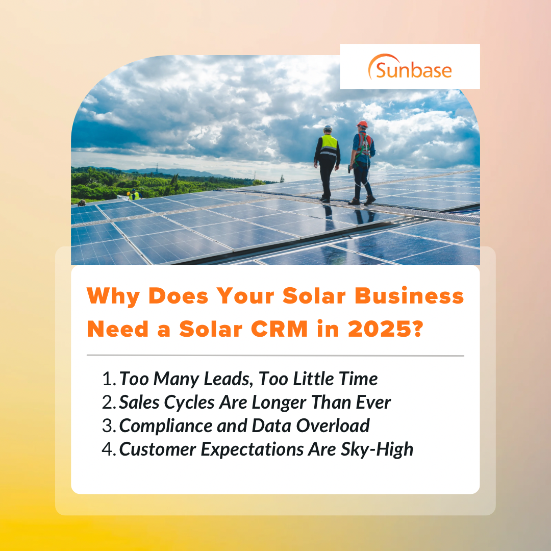 Why Does Your Solar Business Need a Solar CRM Software in 2025?