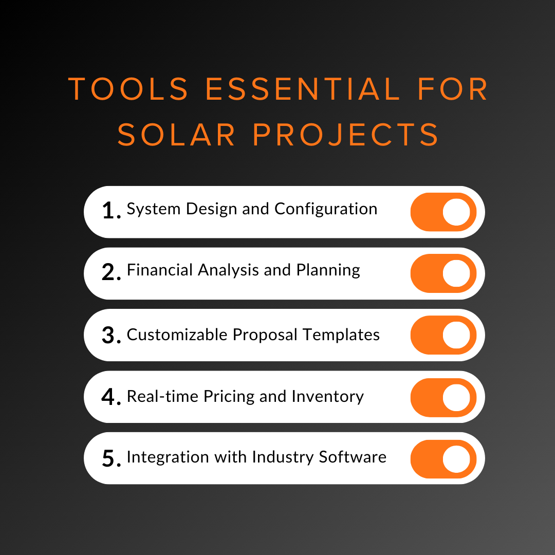 What makes Sunbase’s proposal tools essential for solar projects?