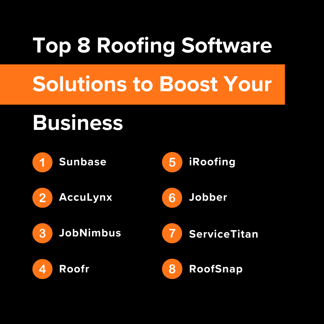 Best Roofing Software