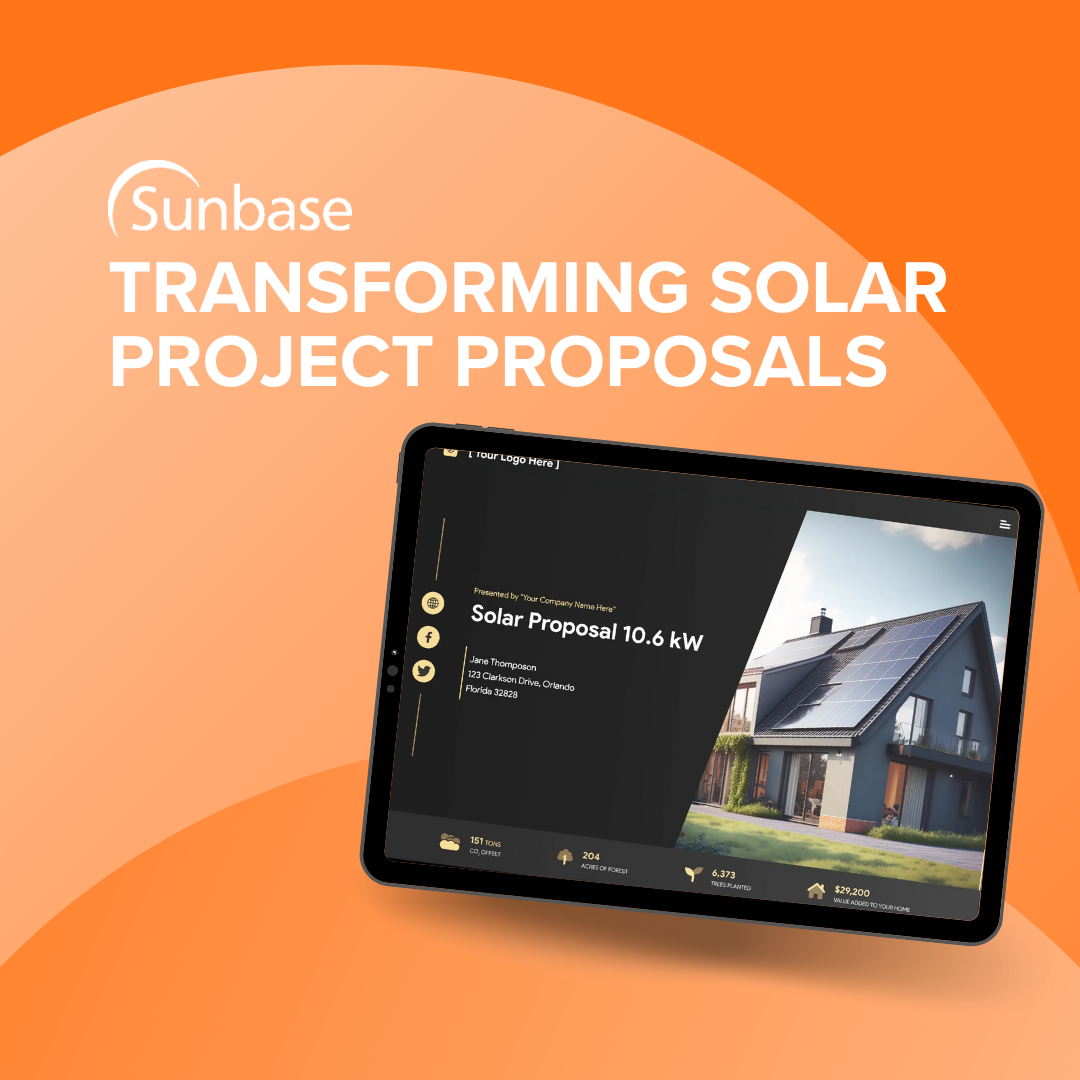 Solar Proposal Software