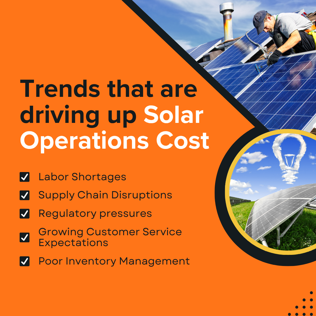 Trends that are driving up Solar Operations Costs