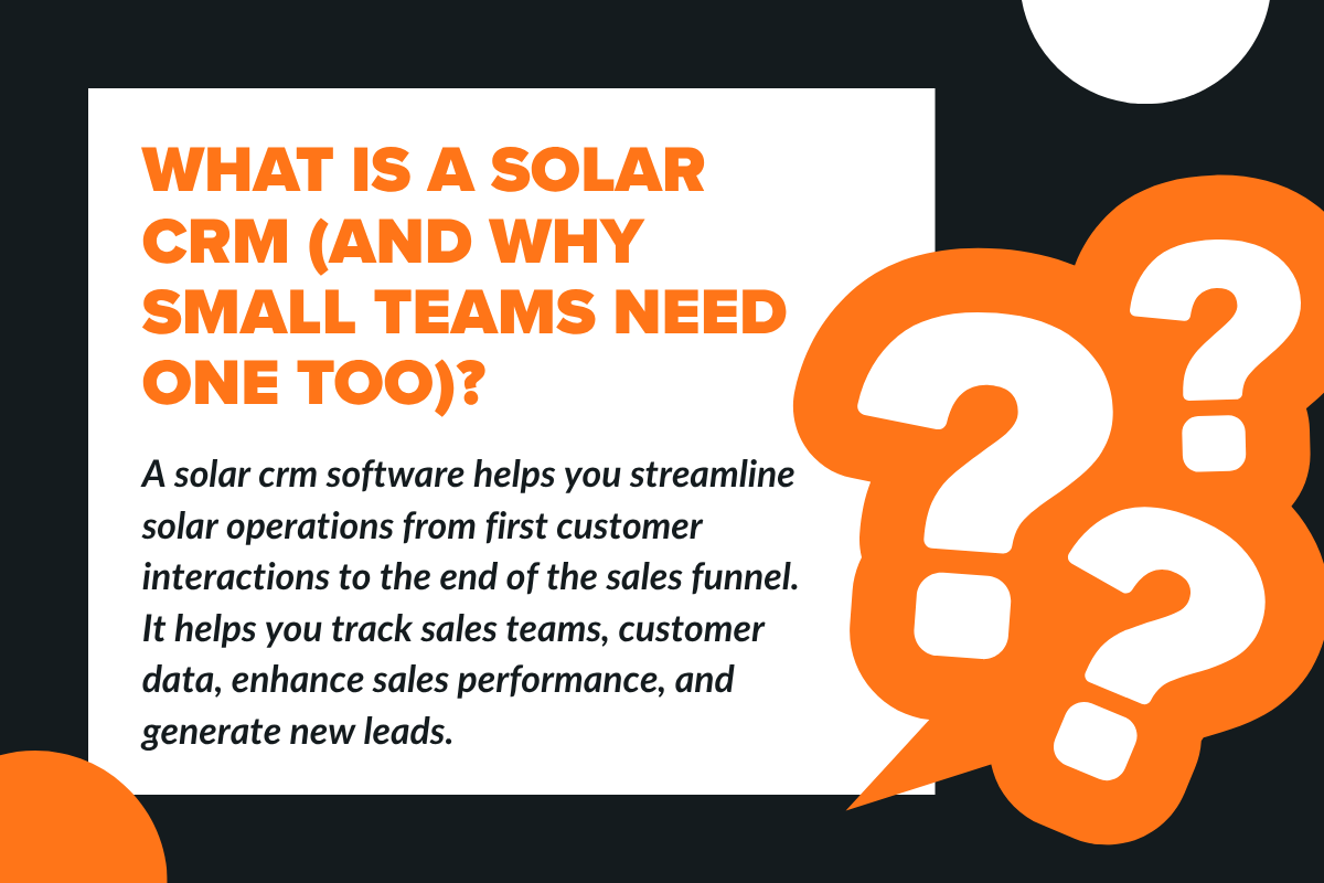 What Is a Solar CRM (and Why Small Teams Need One Too)?