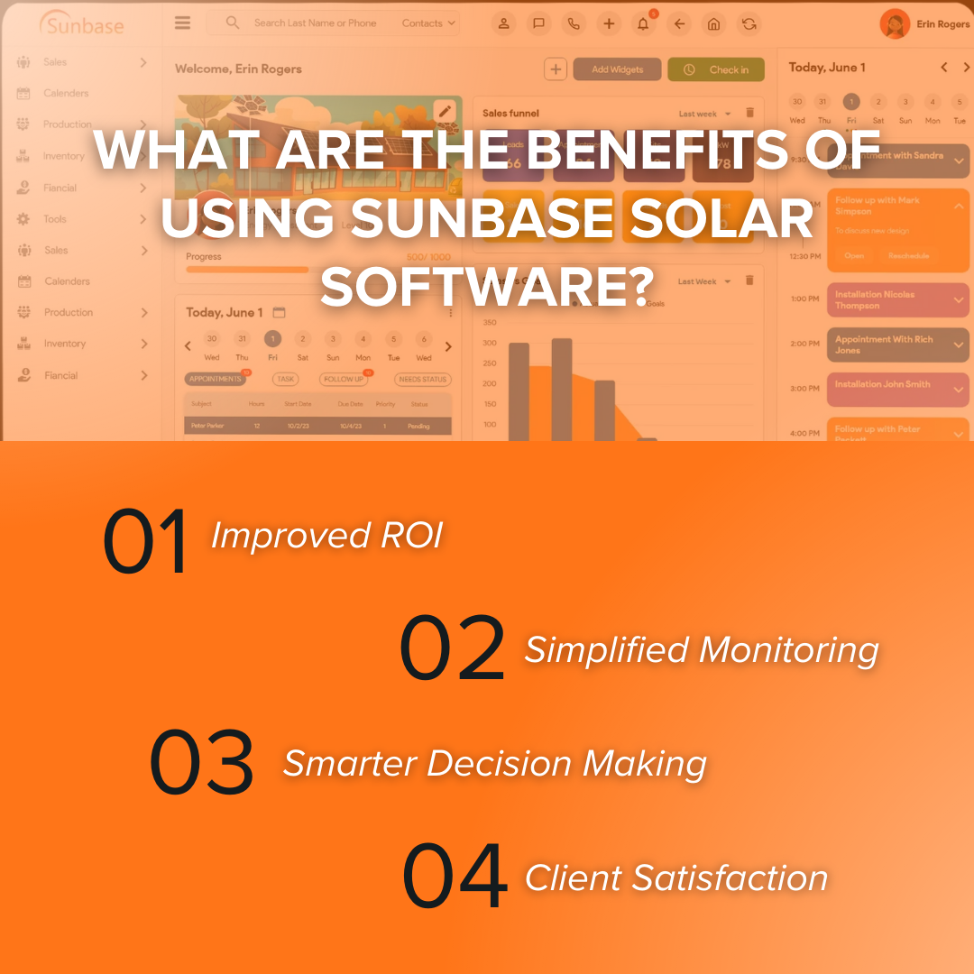 What are the Benefits of Using Sunbase Solar Software?