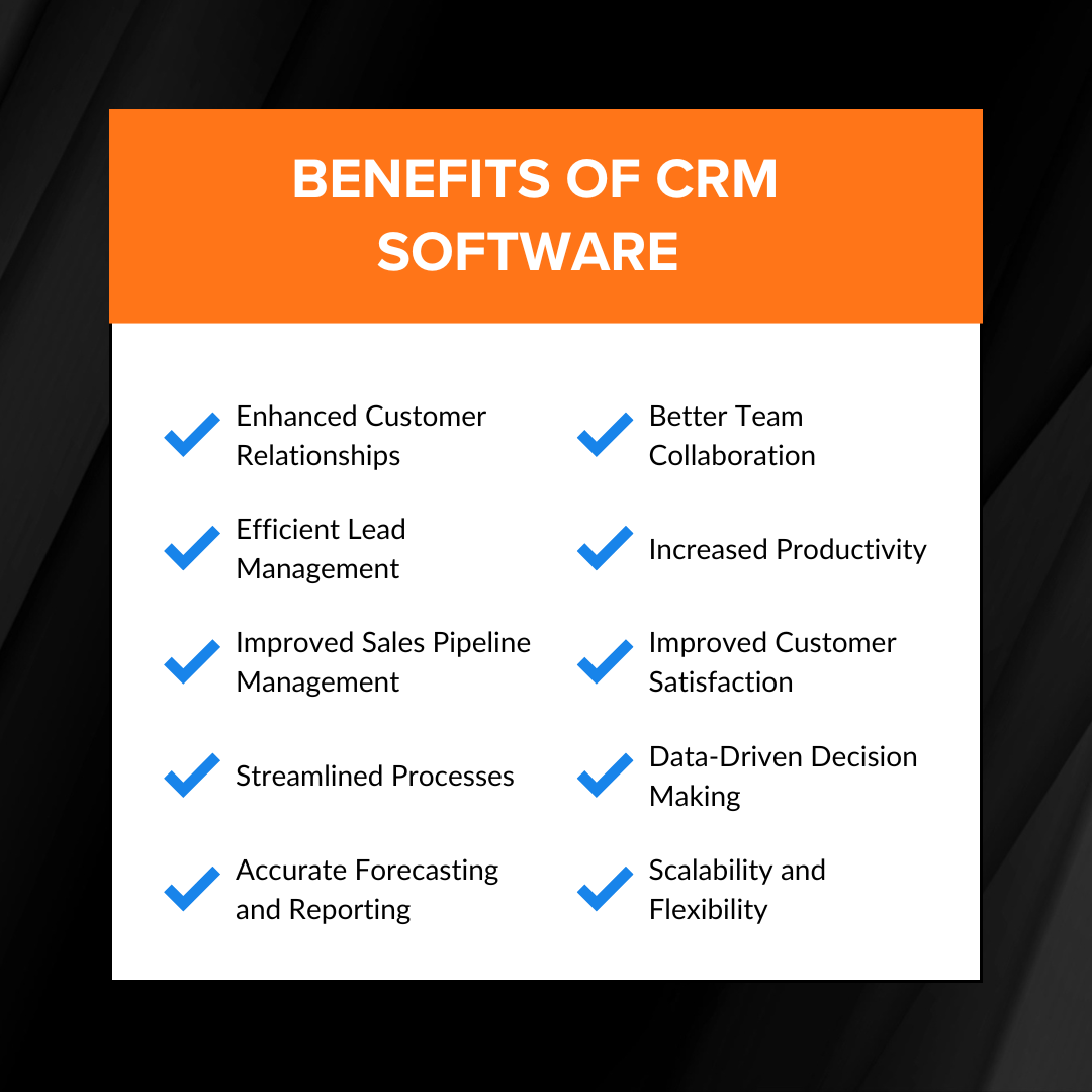  Benefits of CRM Software