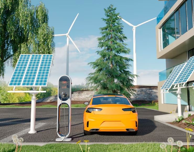 charging car with solar