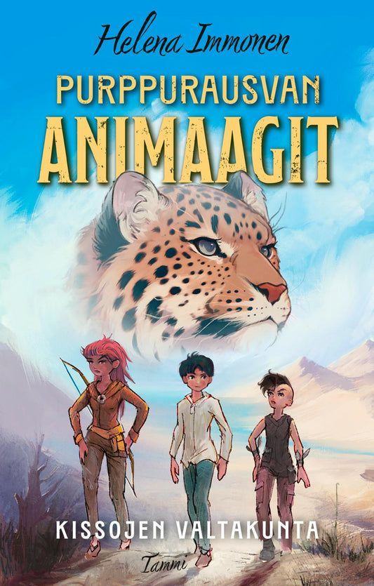Kirjan kansi: Purppurausvan Animaagit, Kissojen valtakunta