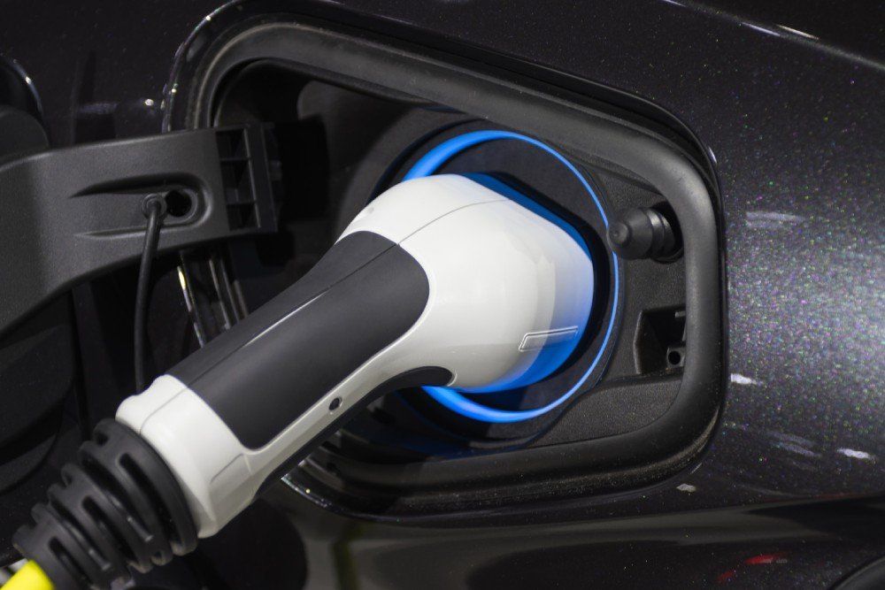 Charging Port of Electric Car — Electrical Services in Mittagong, NSW