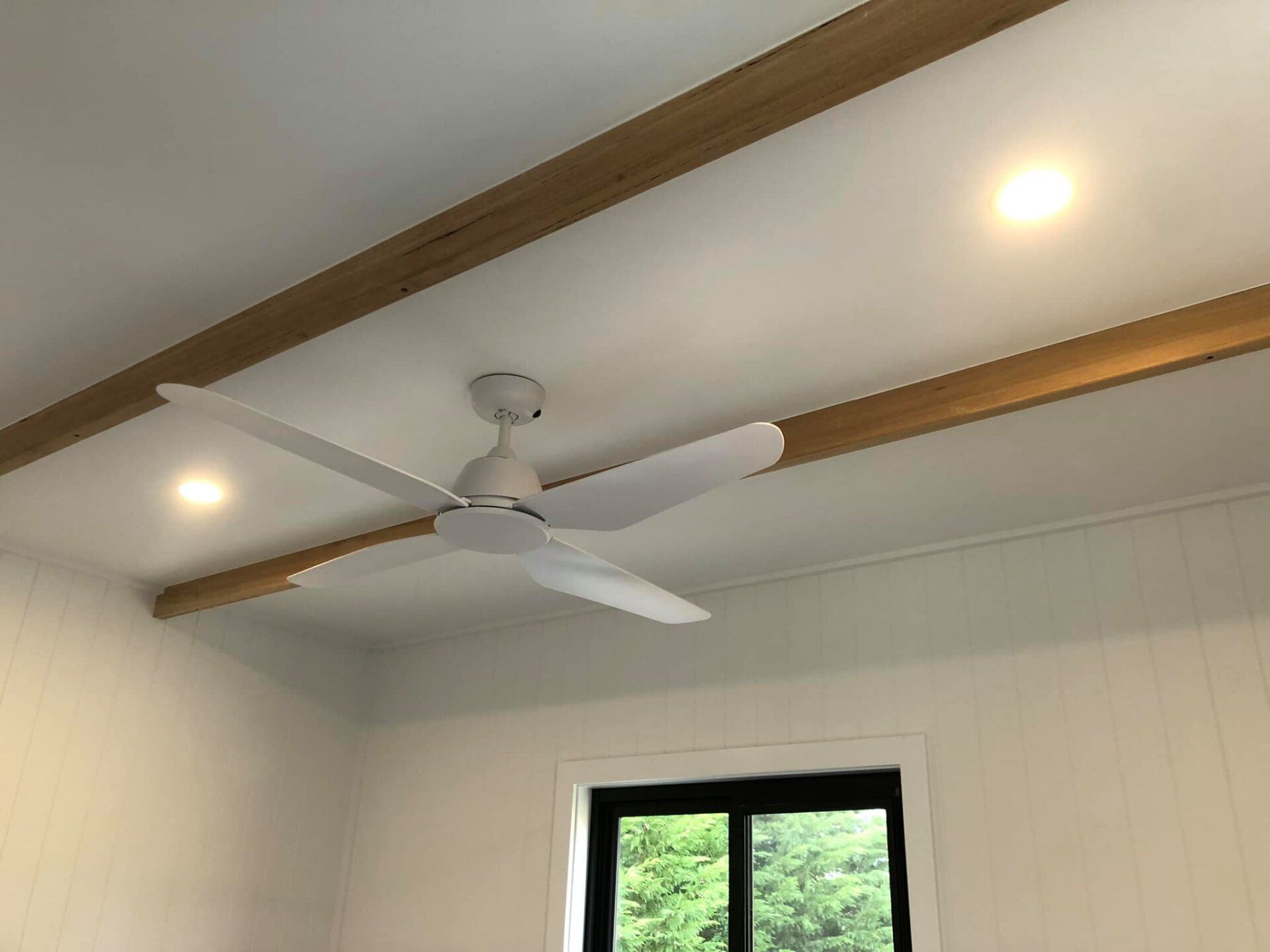 Electrician Checking Control Panel — Electrical Services in Renwick, NSW